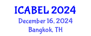 International Conference on Aquatic Biodiversity, Ecosystems and Lifesciences (ICABEL) December 16, 2024 - Bangkok, Thailand