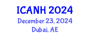 International Conference on Aquatic Nutrition and Health (ICANH) December 23, 2024 - Dubai, United Arab Emirates