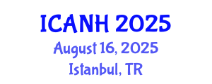 International Conference on Aquatic Nutrition and Health (ICANH) August 16, 2025 - Istanbul, Turkey