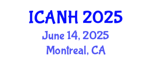 International Conference on Aquatic Nutrition and Health (ICANH) June 14, 2025 - Montreal, Canada