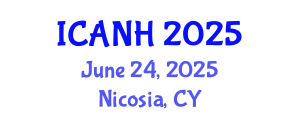 International Conference on Aquatic Nutrition and Health (ICANH) June 24, 2025 - Nicosia, Cyprus