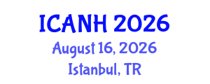 International Conference on Aquatic Nutrition and Health (ICANH) August 16, 2026 - Istanbul, Turkey