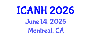 International Conference on Aquatic Nutrition and Health (ICANH) June 14, 2026 - Montreal, Canada