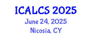International Conference on Arabic Language and Cultural Studies (ICALCS) June 24, 2025 - Nicosia, Cyprus