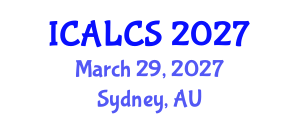 International Conference on Arabic Language and Cultural Studies (ICALCS) March 29, 2027 - Sydney, Australia