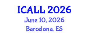 International Conference on Arabic Language and Linguistics (ICALL) June 10, 2026 - Barcelona, Spain