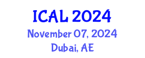 International Conference on Arabic Language (ICAL) November 07, 2024 - Dubai, United Arab Emirates