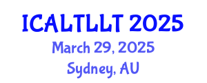 International Conference on Arabic Language Teaching and Learning, Literature and Translation (ICALTLLT) March 29, 2025 - Sydney, Australia