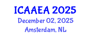 International Conference on Archaeological Anthropology, Excavation and Analysis (ICAAEA) December 02, 2025 - Amsterdam, Netherlands