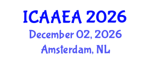 International Conference on Archaeological Anthropology, Excavation and Analysis (ICAAEA) December 02, 2026 - Amsterdam, Netherlands