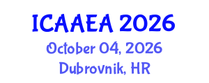 International Conference on Archaeological Anthropology, Excavation and Analysis (ICAAEA) October 04, 2026 - Dubrovnik, Croatia