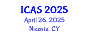International Conference on Archaeological Sciences (ICAS) April 26, 2025 - Nicosia, Cyprus