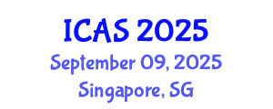 International Conference on Archaeological Sciences (ICAS) September 09, 2025 - Singapore, Singapore