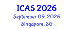 International Conference on Archaeological Sciences (ICAS) September 09, 2026 - Singapore, Singapore