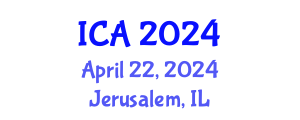 International Conference on Archaeology (ICA) April 22, 2024 - Jerusalem, Israel