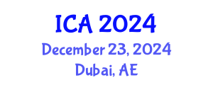 International Conference on Archaeology (ICA) December 23, 2024 - Dubai, United Arab Emirates