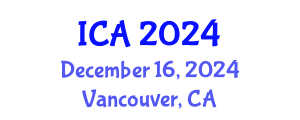 International Conference on Archaeology (ICA) December 16, 2024 - Vancouver, Canada