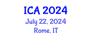 International Conference on Archaeology (ICA) July 22, 2024 - Rome, Italy