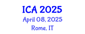 International Conference on Archaeology (ICA) April 08, 2025 - Rome, Italy