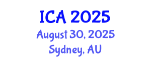 International Conference on Archaeology (ICA) August 30, 2025 - Sydney, Australia