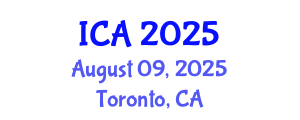International Conference on Archaeology (ICA) August 09, 2025 - Toronto, Canada