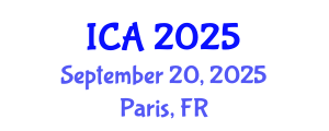 International Conference on Archaeology (ICA) September 20, 2025 - Paris, France