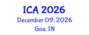 International Conference on Archaeology (ICA) December 09, 2026 - Goa, India International Conference on Archaeology (ICA) December 09, 2026 - Goa, India