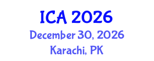International Conference on Archaeology (ICA) December 30, 2026 - Karachi, Pakistan International Conference on Archaeology (ICA) December 30, 2026 - Karachi, Pakistan
