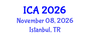 International Conference on Archaeology (ICA) November 08, 2026 - Istanbul, Turkey International Conference on Archaeology (ICA) November 08, 2026 - Istanbul, Turkey