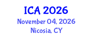 International Conference on Archaeology (ICA) November 04, 2026 - Nicosia, Cyprus International Conference on Archaeology (ICA) November 04, 2026 - Nicosia, Cyprus