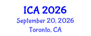 International Conference on Archaeology (ICA) September 20, 2026 - Toronto, Canada International Conference on Archaeology (ICA) September 20, 2026 - Toronto, Canada