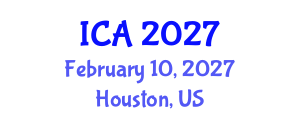 International Conference on Archaeology (ICA) February 10, 2027 - Houston, United States International Conference on Archaeology (ICA) February 10, 2027 - Houston, United States