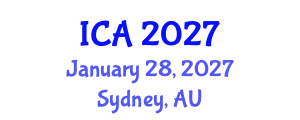International Conference on Archaeology (ICA) January 28, 2027 - Sydney, Australia International Conference on Archaeology (ICA) January 28, 2027 - Sydney, Australia