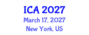 International Conference on Archaeology (ICA) March 17, 2027 - New York, United States International Conference on Archaeology (ICA) March 17, 2027 - New York, United States