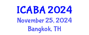 International Conference on Architectural and Building Acoustics (ICABA) November 25, 2024 - Bangkok, Thailand