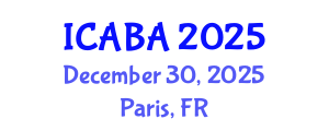 International Conference on Architectural and Building Acoustics (ICABA) December 30, 2025 - Paris, France