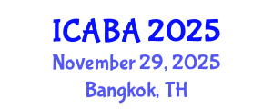 International Conference on Architectural and Building Acoustics (ICABA) November 29, 2025 - Bangkok, Thailand