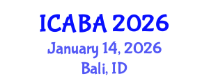 International Conference on Architectural and Building Acoustics (ICABA) January 14, 2026 - Bali, Indonesia