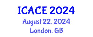 International Conference on Architectural and Civil Engineering (ICACE) August 22, 2024 - London, United Kingdom