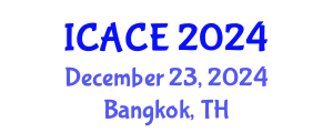 International Conference on Architectural and Civil Engineering (ICACE) December 23, 2024 - Bangkok, Thailand