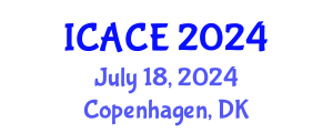 International Conference on Architectural and Civil Engineering (ICACE) July 18, 2024 - Copenhagen, Denmark