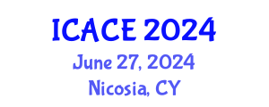 International Conference on Architectural and Civil Engineering (ICACE) June 27, 2024 - Nicosia, Cyprus