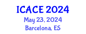 International Conference on Architectural and Civil Engineering (ICACE) May 23, 2024 - Barcelona, Spain