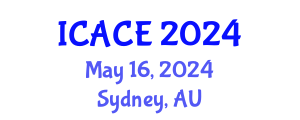 International Conference on Architectural and Civil Engineering (ICACE) May 16, 2024 - Sydney, Australia