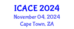International Conference on Architectural and Civil Engineering (ICACE) November 04, 2024 - Cape Town, South Africa