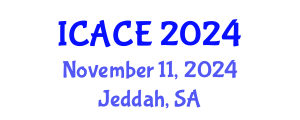International Conference on Architectural and Civil Engineering (ICACE) November 11, 2024 - Jeddah, Saudi Arabia