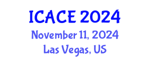 International Conference on Architectural and Civil Engineering (ICACE) November 11, 2024 - Las Vegas, United States