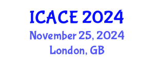International Conference on Architectural and Civil Engineering (ICACE) November 25, 2024 - London, United Kingdom