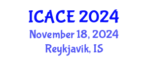 International Conference on Architectural and Civil Engineering (ICACE) November 18, 2024 - Reykjavik, Iceland