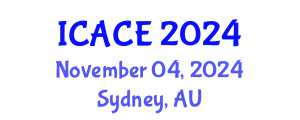 International Conference on Architectural and Civil Engineering (ICACE) November 04, 2024 - Sydney, Australia